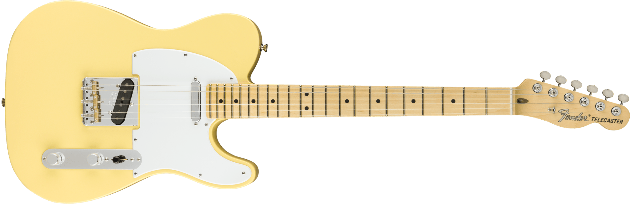 Fender American Performer Telecaster®, Maple Fingerboard, Vintage White by FMIC