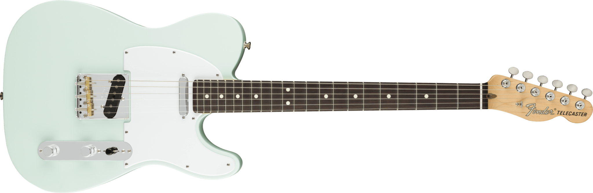 Fender American Performer Telecaster, Rosewood Fingerboard, Satin Sonic Blue by FMIC