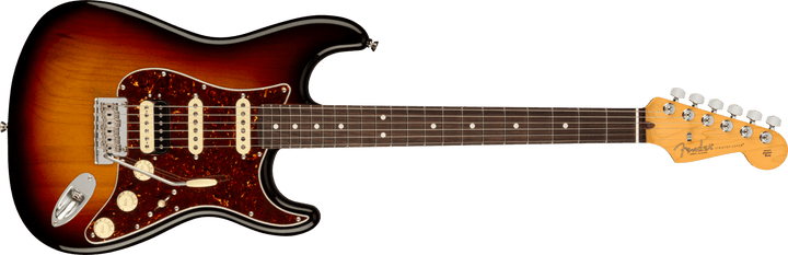 Fender American Professional II Stratocaster® HSS, Rosewood Fingerboard, 3 - Color Sunburst by FMIC