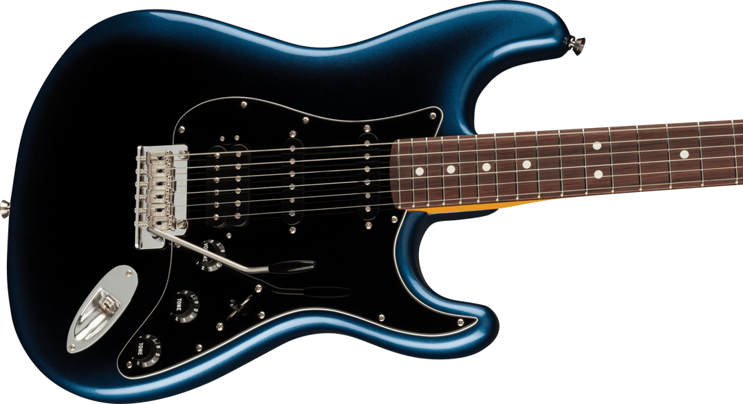 Fender American Professional II Stratocaster® HSS, Rosewood Fingerboard, Dark Night by FMIC