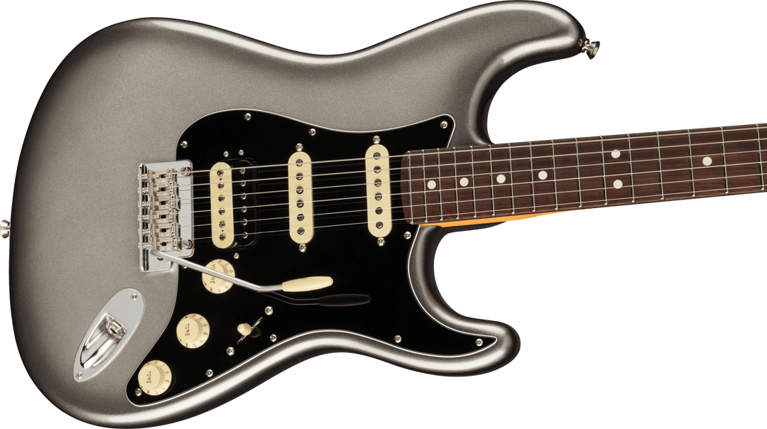 Fender American Professional II Stratocaster® HSS, Rosewood Fingerboard, Mercury by FMIC