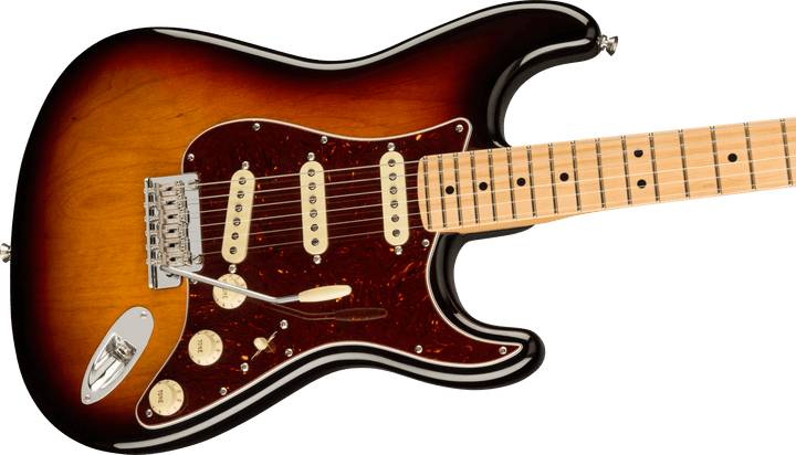 Fender American Professional II Stratocaster®, Maple Fingerboard, 3 - Color Sunburst by FMIC