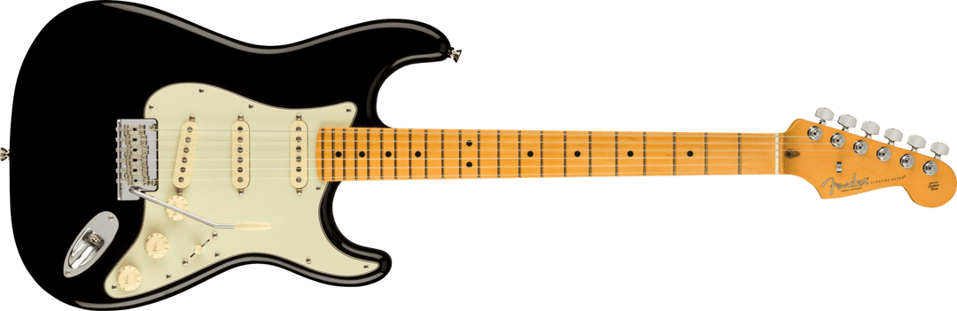 Fender American Professional II Stratocaster®, Maple Fingerboard, Black by FMIC