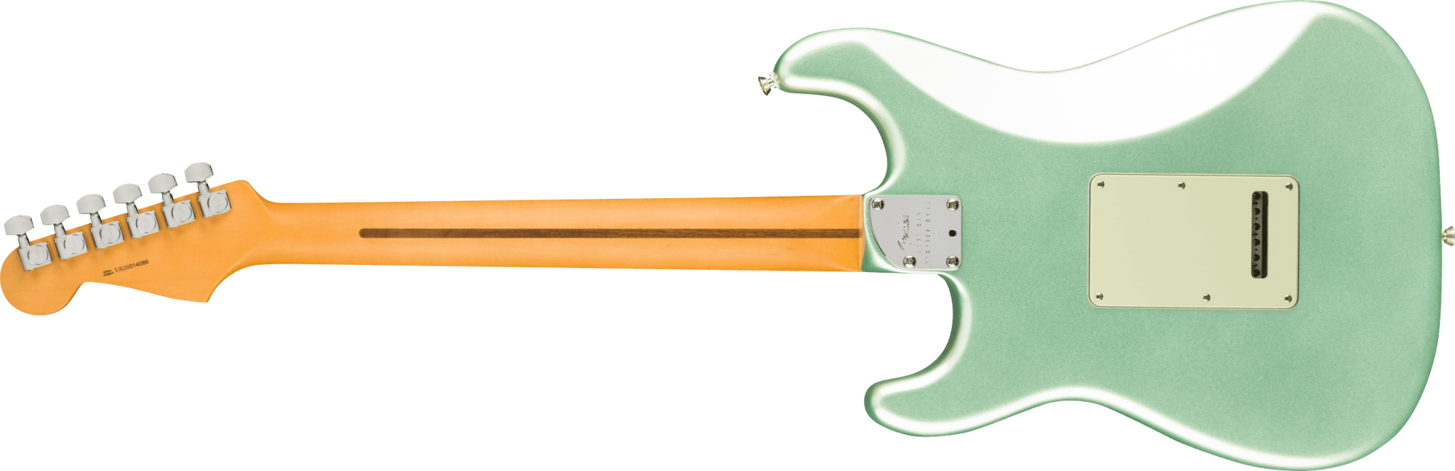 Fender American Professional II Stratocaster®, Maple Fingerboard, Mystic Surf Green by FMIC