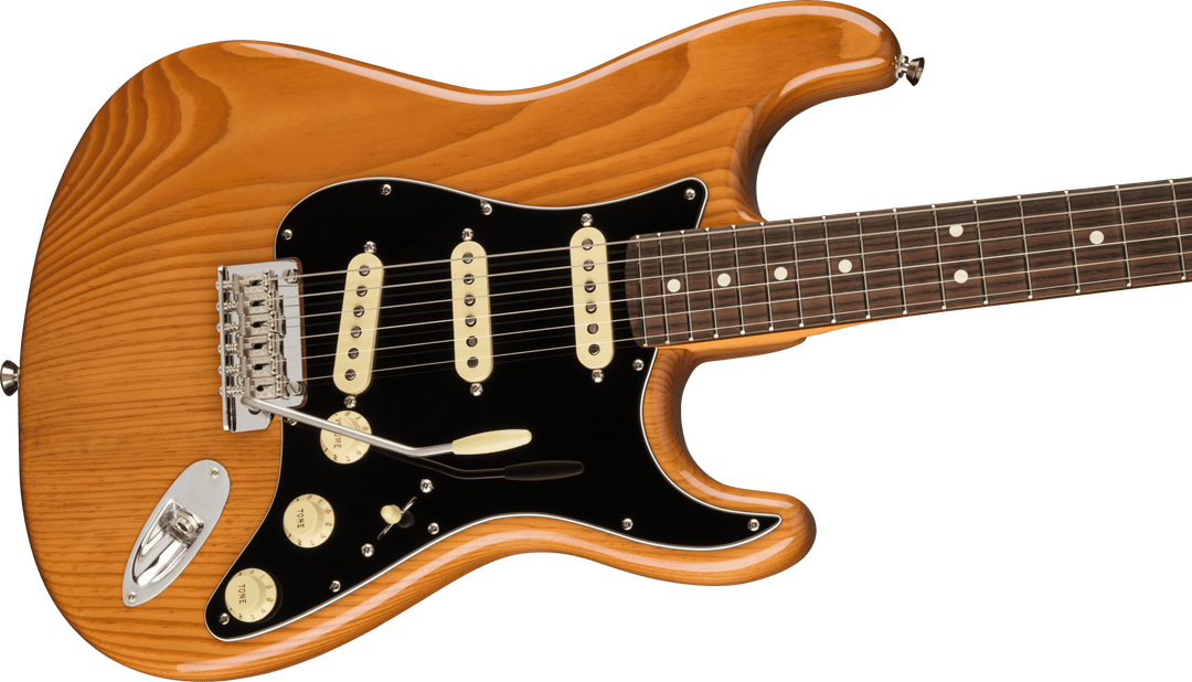 Fender American Professional II Stratocaster®, Rosewood Fingerboard, Roasted Pine by FMIC