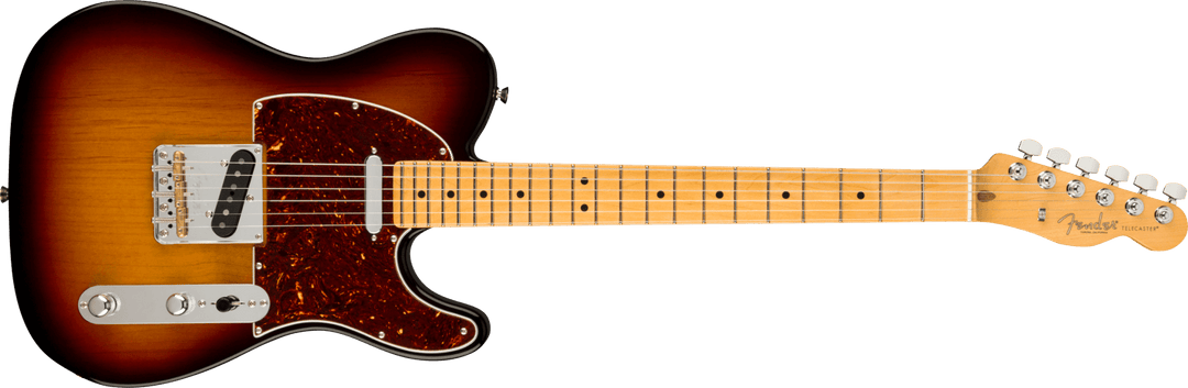 Fender American Professional II Telecaster®, Maple Fingerboard, 3 - Color Sunburst by FMIC