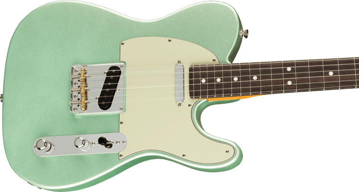 Fender American Professional II Telecaster®, Rosewood Fingerboard, Mystic Surf Green by FMIC