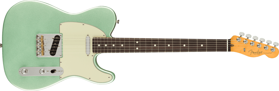 Fender American Professional II Telecaster®, Rosewood Fingerboard, Mystic Surf Green by FMIC