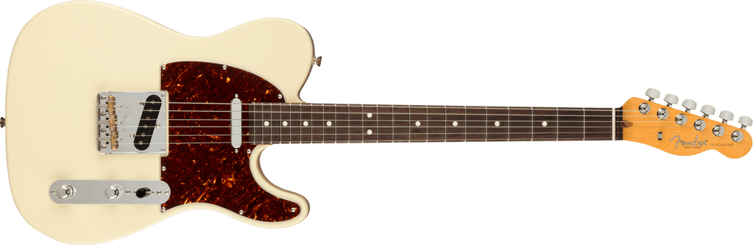 Fender American Professional II Telecaster®, Rosewood Fingerboard, Olympic White by FMIC