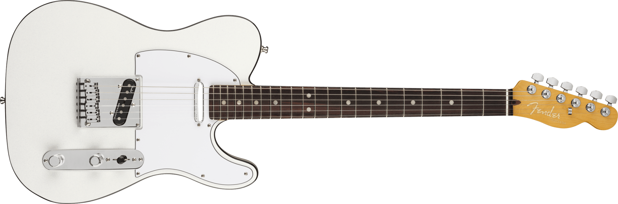 Fender American Ultra Telecaster®, Rosewood Fingerboard, Arctic Pearl by FMIC