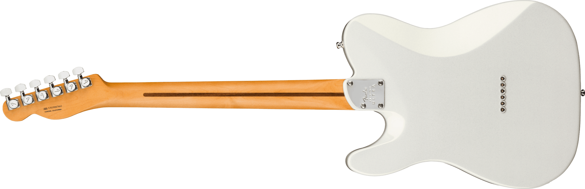 Fender American Ultra Telecaster®, Rosewood Fingerboard, Arctic Pearl by FMIC