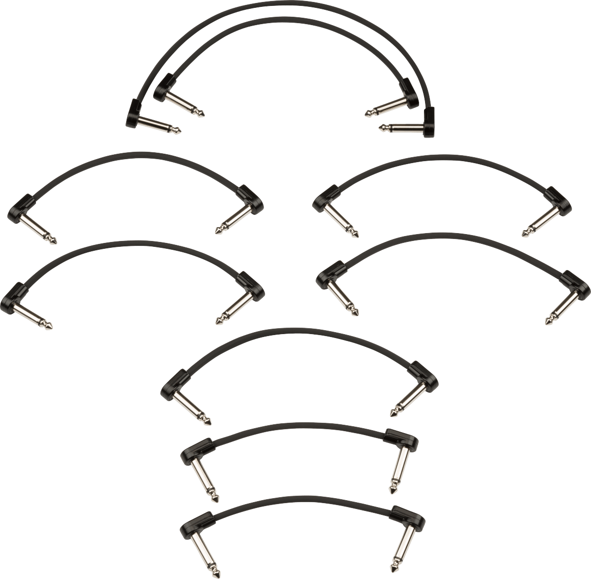 Fender® Blockchain Patch Cable Kit, Black by FMIC