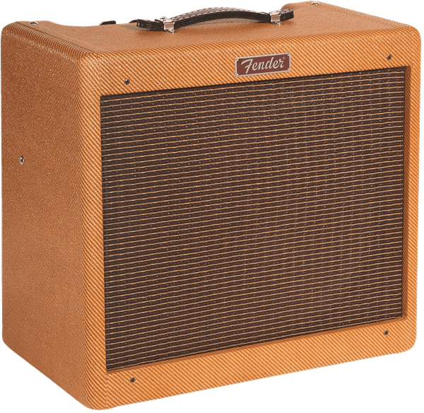 Fender Blues Junior Lacquered Tweed Amp by FMIC