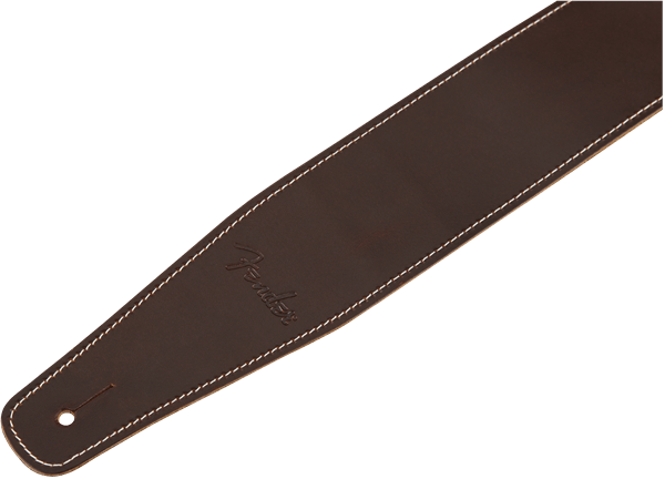 Fender® Broken - In Leather Strap, Brown 2.5" by FMIC