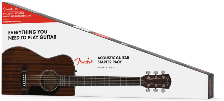 Fender CC - 60S Concert Pack V2, All - Mahogany by FMIC