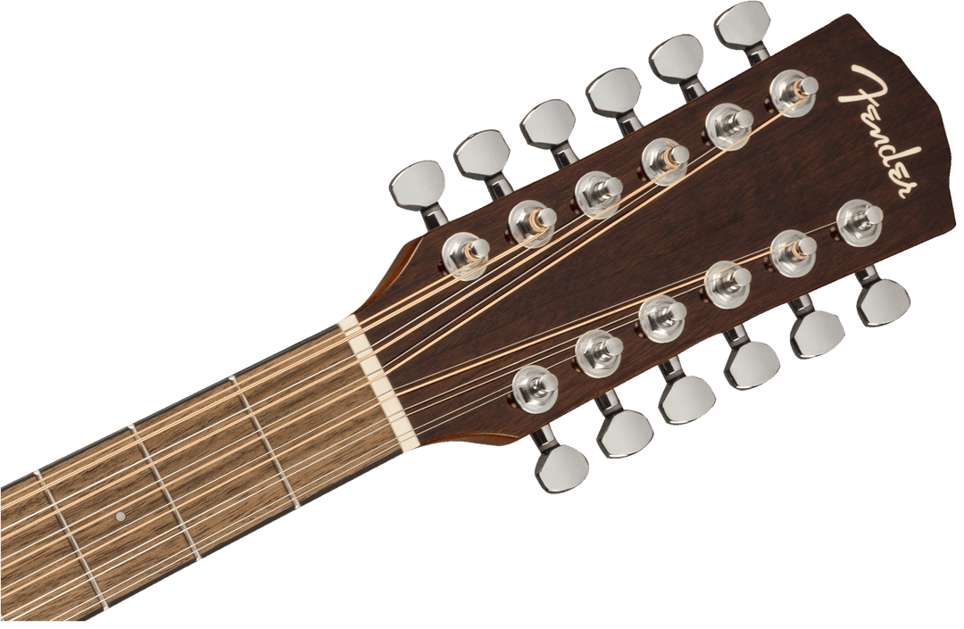 Fender CD - 140SCE 12 - String, Walnut Fingerboard, Natural w/Case by FMIC