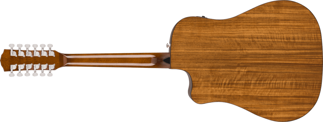Fender CD - 140SCE 12 - String, Walnut Fingerboard, Natural w/Case by FMIC