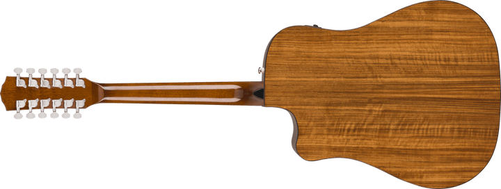 Fender CD - 140SCE 12 - String, Walnut Fingerboard, Natural w/Case by FMIC