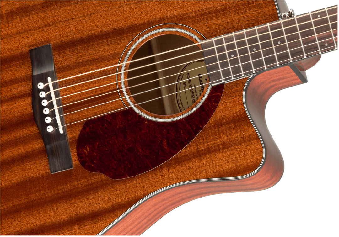 Fender CD - 140SCE Dreadnought, Walnut Fingerboard, All - Mahogany w/Case by FMIC
