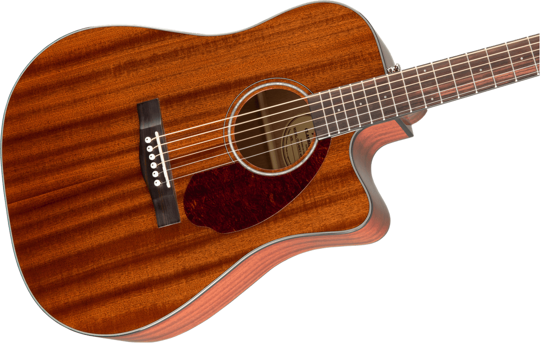 Fender CD - 140SCE Dreadnought, Walnut Fingerboard, All - Mahogany w/Case by FMIC