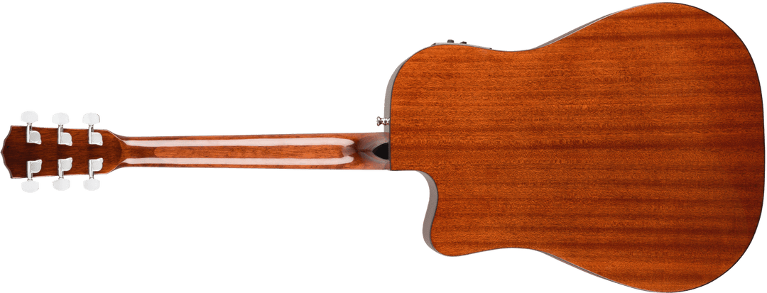 Fender CD - 140SCE Dreadnought, Walnut Fingerboard, All - Mahogany w/Case by FMIC