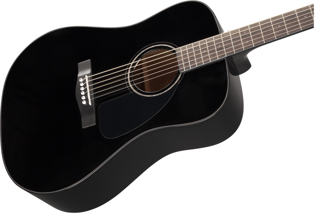 Fender CD - 60 Dreadnought V3 w/Case, Walnut Fingerboard, Black by FMIC