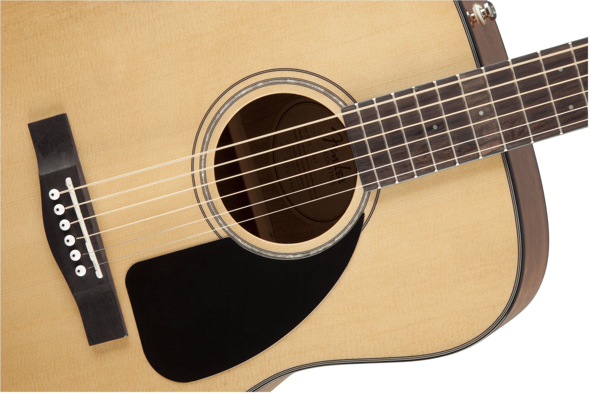 Fender CD - 60 Dreadnought V3 w/Case, Walnut Fingerboard, Natural by FMIC