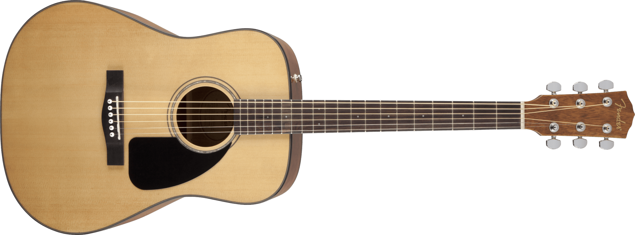 Fender CD - 60 Dreadnought V3 w/Case, Walnut Fingerboard, Natural by FMIC