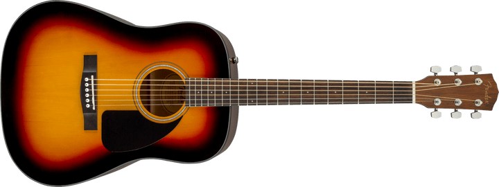 Fender CD - 60 Dreadnought V3 w/Case, Walnut Fingerboard, Sunburst by FMIC