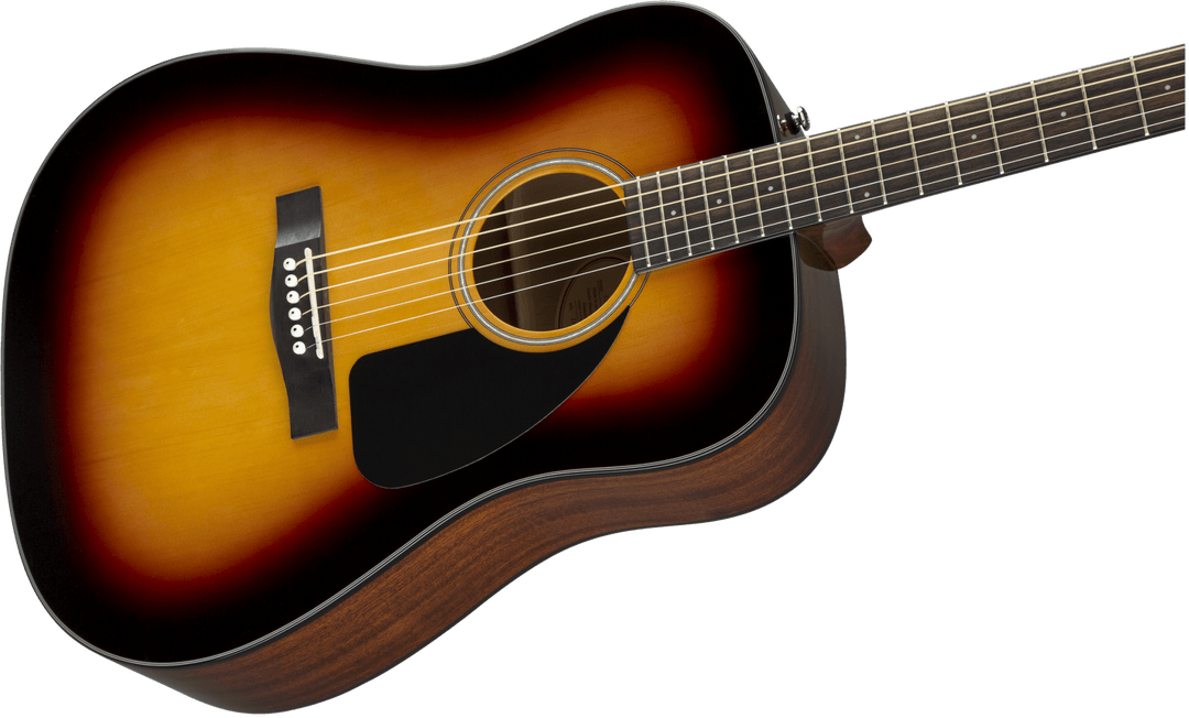 Fender CD - 60 Dreadnought V3 w/Case, Walnut Fingerboard, Sunburst by FMIC