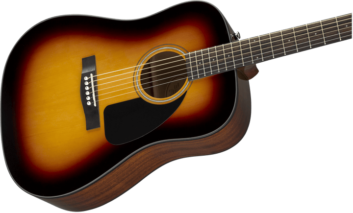 Fender CD - 60 Dreadnought V3 w/Case, Walnut Fingerboard, Sunburst by FMIC