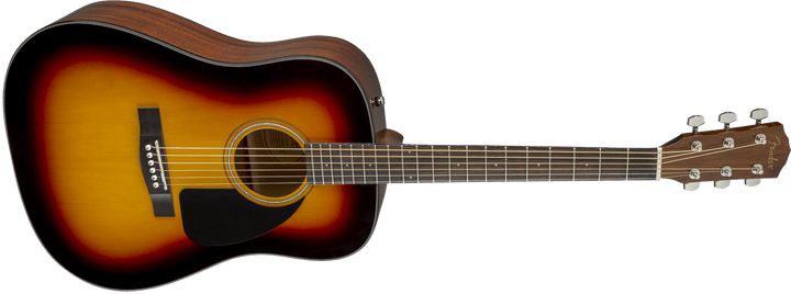 Fender CD - 60 Dreadnought V3 w/Case, Walnut Fingerboard, Sunburst by FMIC