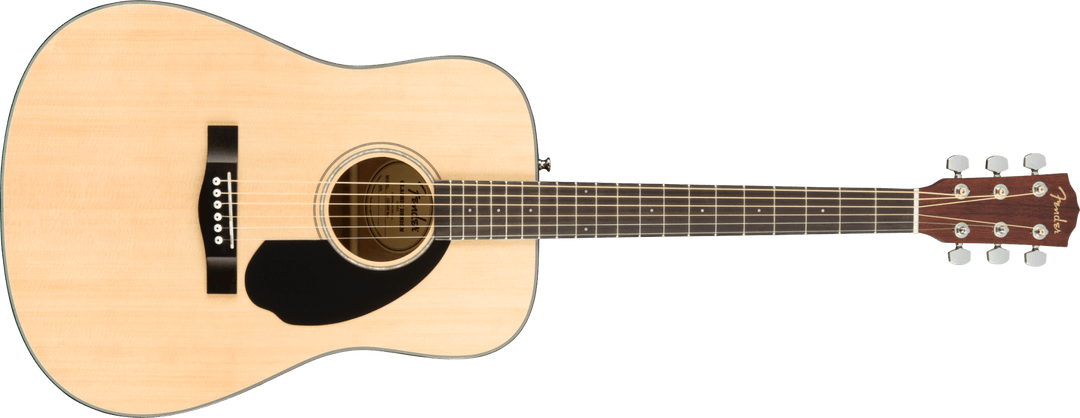 Fender CD - 60S Dreadnought, Walnut Fingerboard, Natural by FMIC