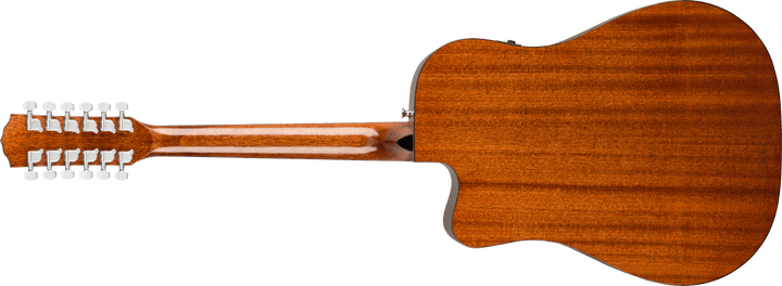 Fender CD - 60SCE Dreadnought 12 - string, Walnut Fingerboard, Natural by FMIC