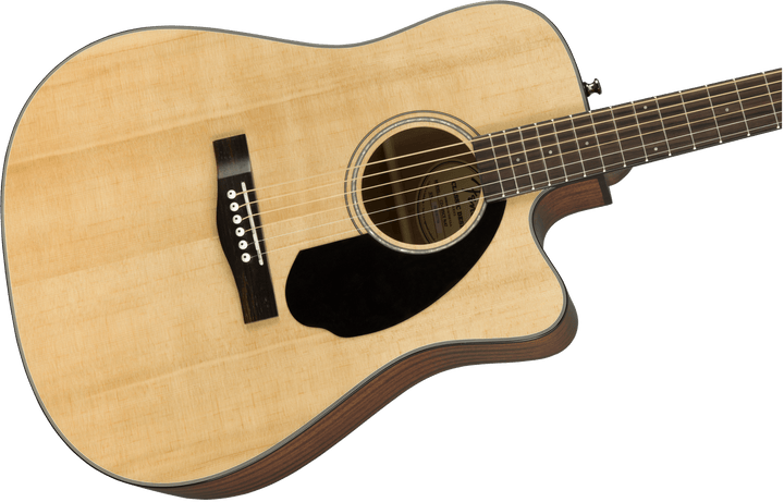 Fender CD - 60SCE Dreadnought, Walnut Fingerboard, Natural by FMIC