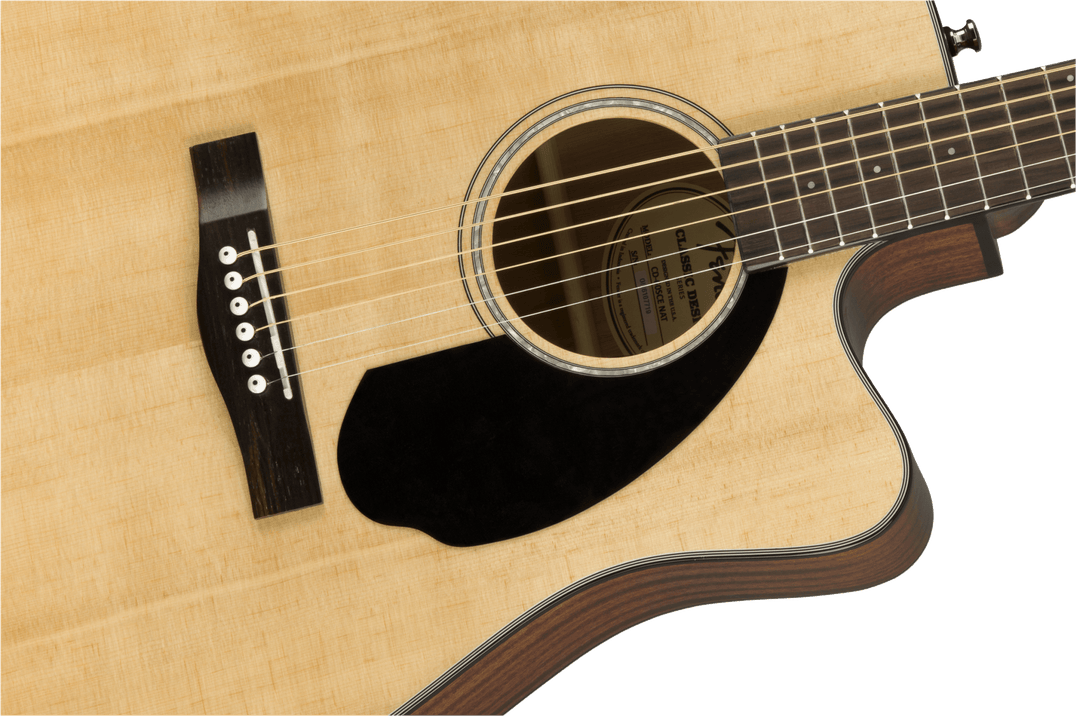 Fender CD - 60SCE Dreadnought, Walnut Fingerboard, Natural by FMIC