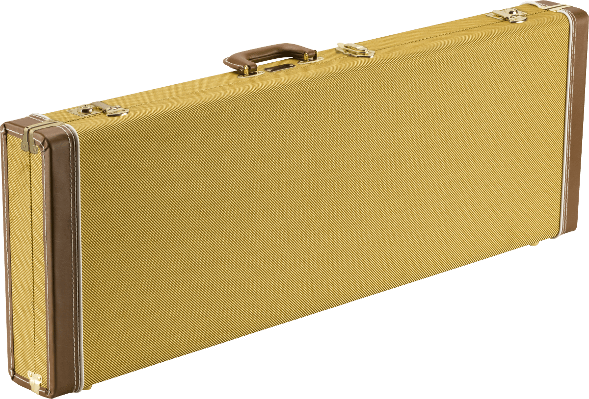 Fender Classic Series Wood Case - Strat®/Tele®, Tweed by FMIC