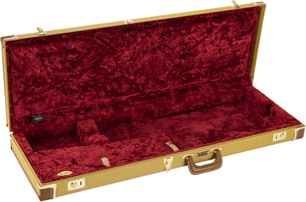 Fender Classic Series Wood Case - Strat®/Tele®, Tweed by FMIC