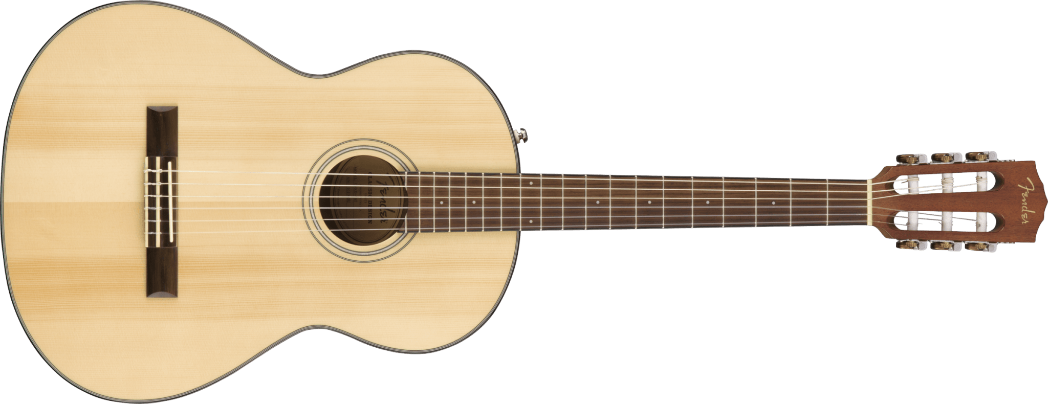 Fender CN - 60S Nylon, Walnut Fingerboard, Natural by FMIC