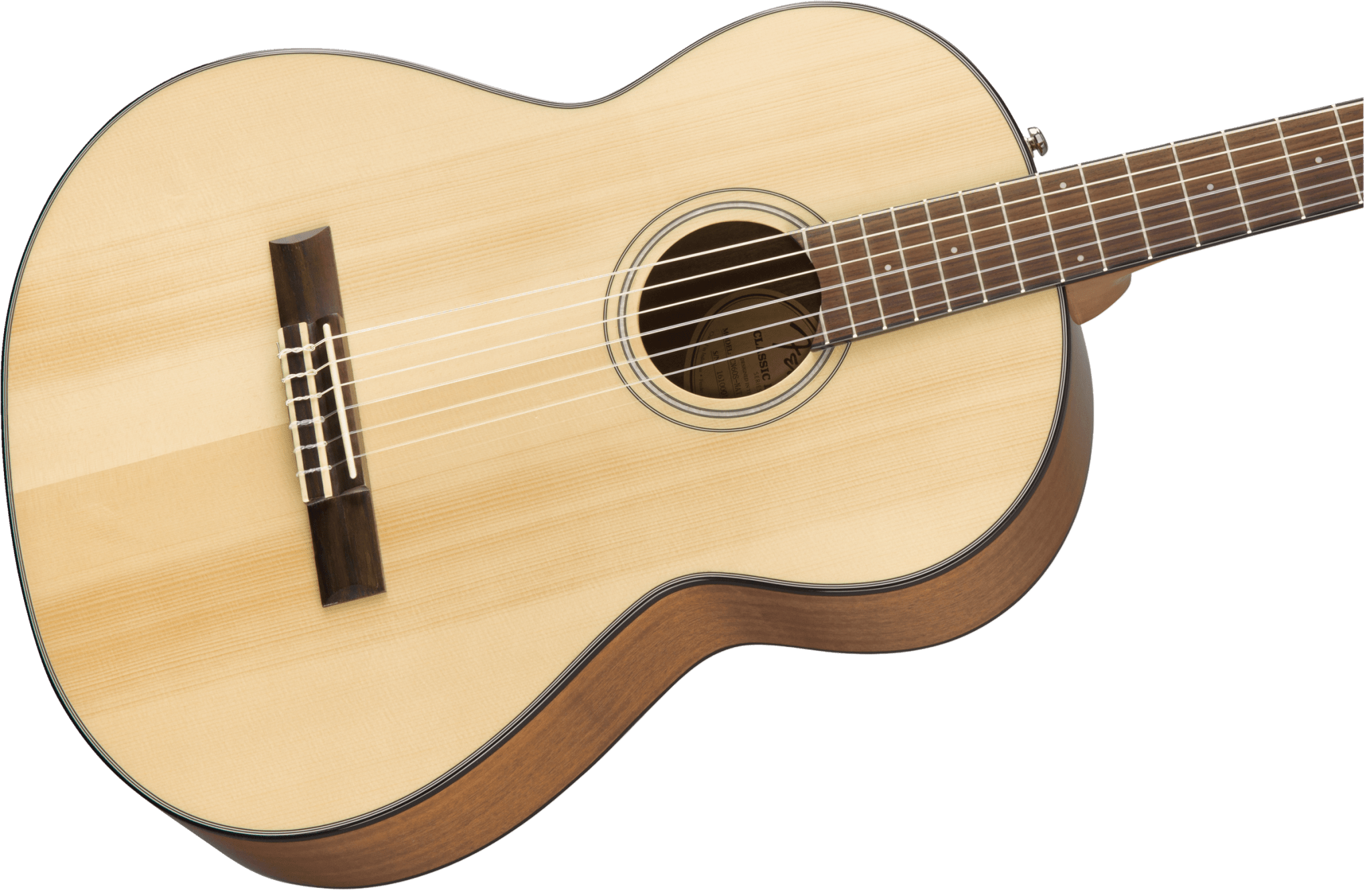 Fender CN - 60S Nylon, Walnut Fingerboard, Natural by FMIC