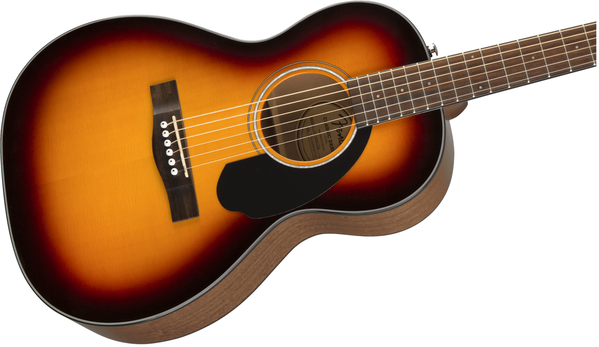 Fender CP - 60S Parlor, Walnut Fingerboard, Sunburst by FMIC