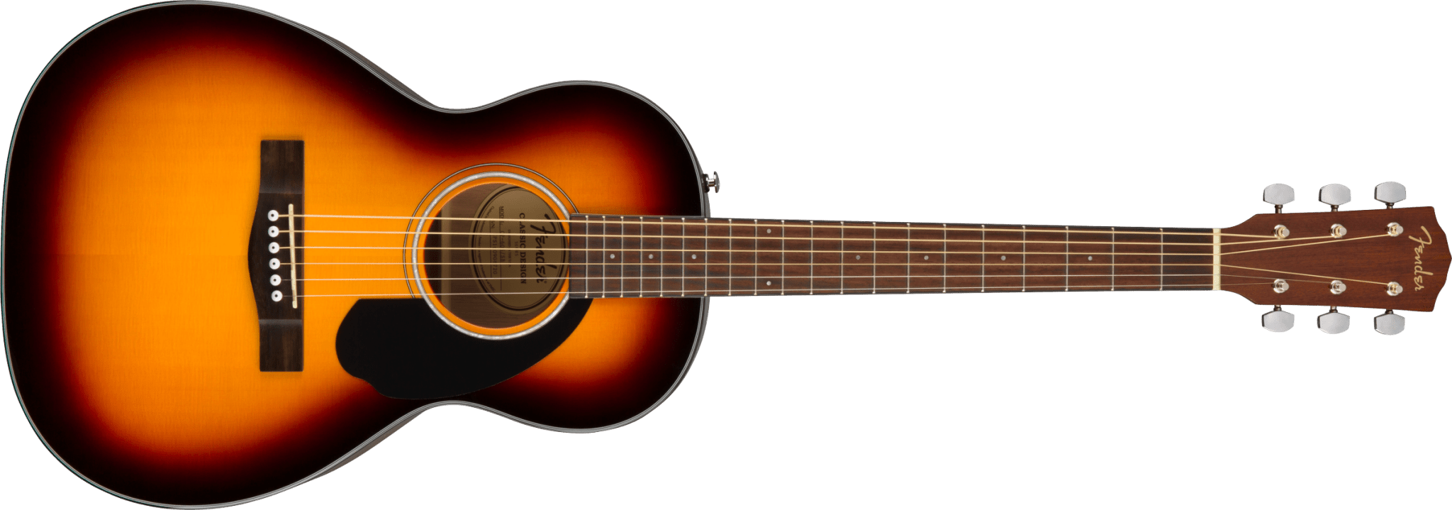 Fender CP - 60S Parlor, Walnut Fingerboard, Sunburst by FMIC