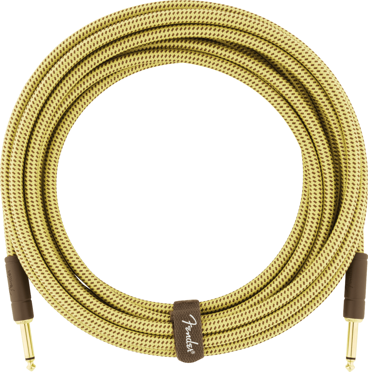 Fender Deluxe Series Instrument Cable, Straight/Straight, Tweed by FMIC