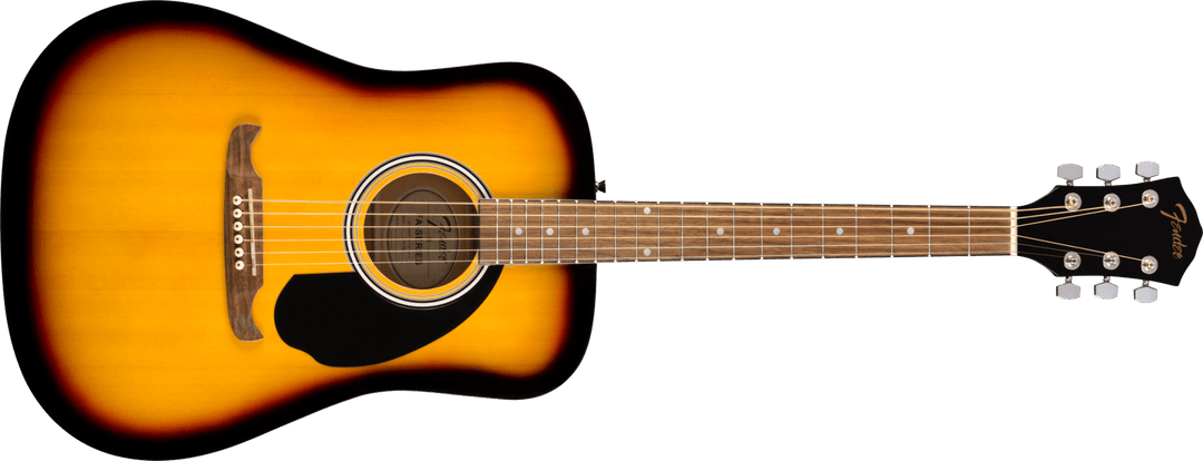 Fender FA - 125 Dreadnought w/bag, Walnut Fingerboard, Sunburst by FMIC