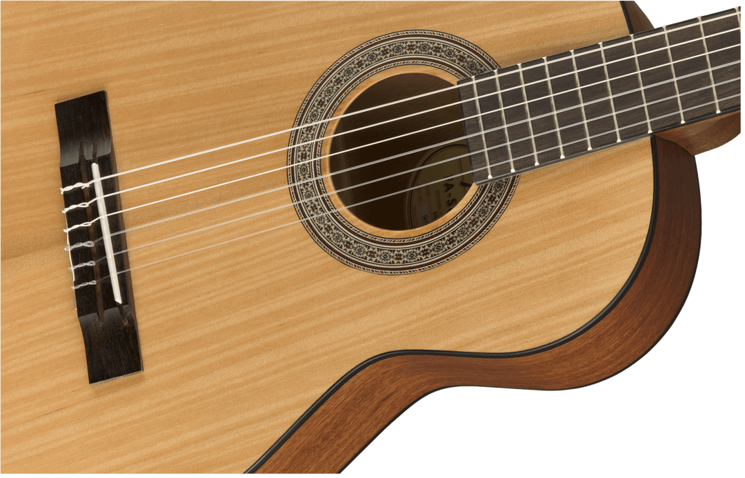 Fender FA - 15N 3/4 Nylon String Acoustic w/ Gig Bag by FMIC