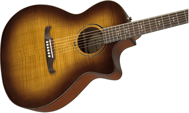 Fender FA - 345CE Auditorium, Laurel Fingerboard, 3 - Tone Tea Burst by FMIC