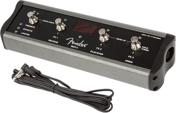 Fender Footswitch, Four Button, MGT - 4, 1/4" Connector, Mustang GT by FMIC