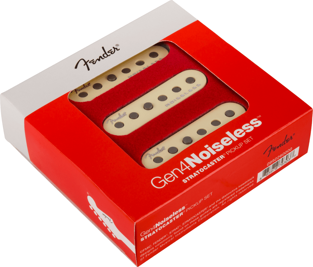 Fender Gen 4 Noiseless™ Stratocaster® Pickups, Set of 3 by FMIC