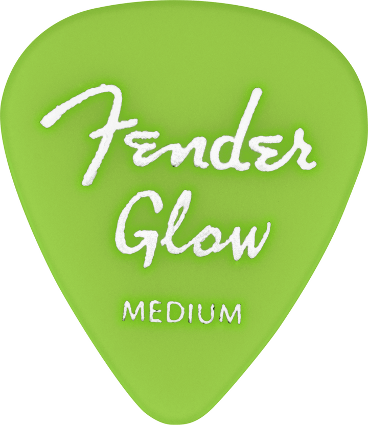 Fender Glow In The Dark 351 Picks, 12 - Pack by FMIC