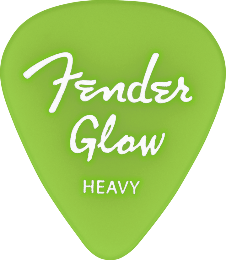 Fender Glow In The Dark 351 Picks, 12 - Pack by FMIC